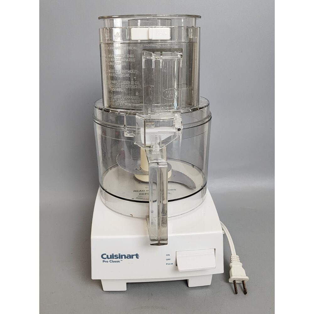 Cuisinart Pro Classic 7-Cup Food Processor- DLC-10S TX White - Picture 2 of 11